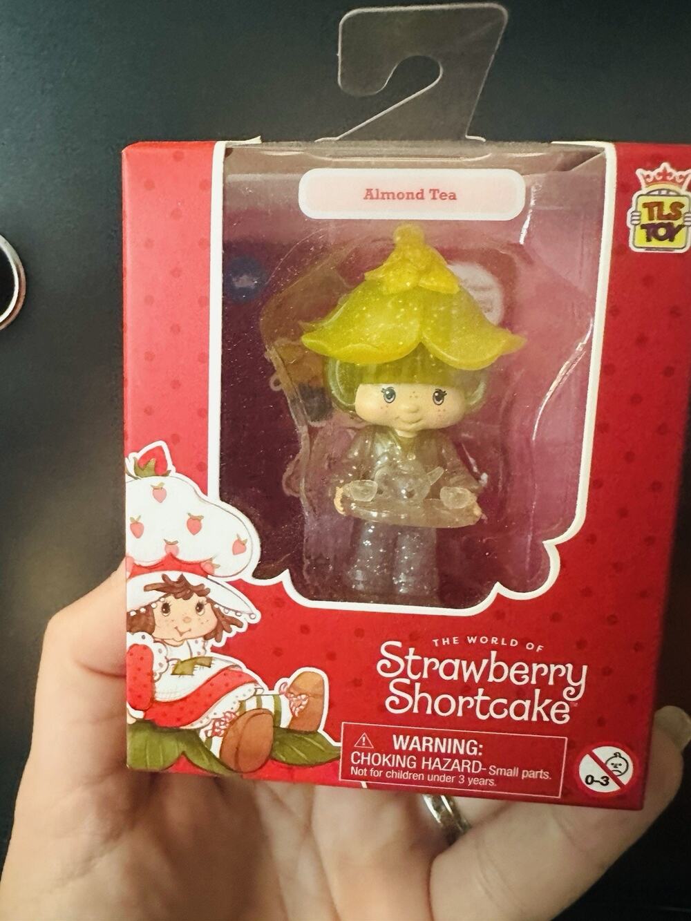 NEW Series 2 CHASE ALMOND TEA FIGURE Strawberry Shortcake Toy CheeBee TLS Rare